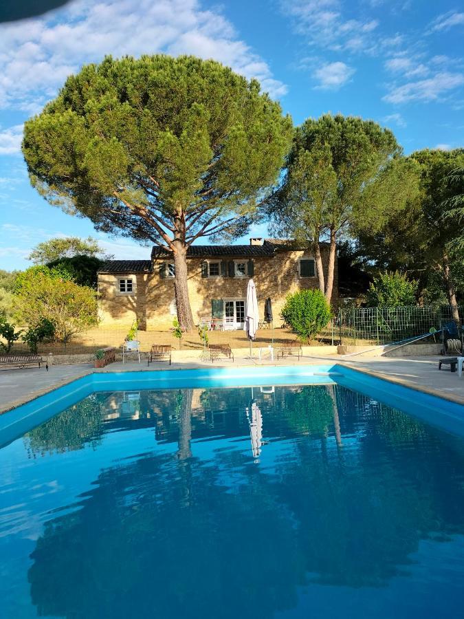 Chambre Malon Mas Bel Esperance Saint-Andre-d'Olerargues ภายนอก รูปภาพ